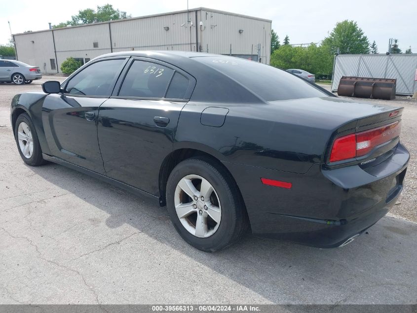 2013 Dodge Charger Se VIN: 2C3CDXBG3DH522616 Lot: 39566313