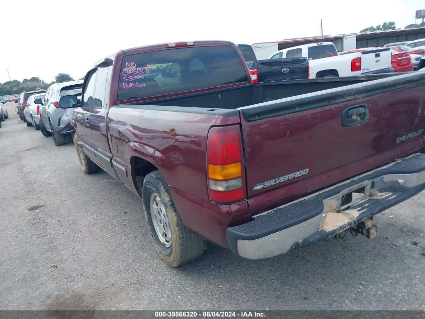 1999 Chevrolet Silverado 1500 Ls VIN: 2GCEC19T4X1255975 Lot: 39566320