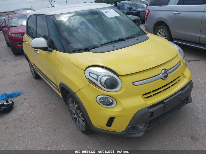 2014 Fiat 500L Trekking VIN: ZFBCFADH7EZ009978 Lot: 39566323