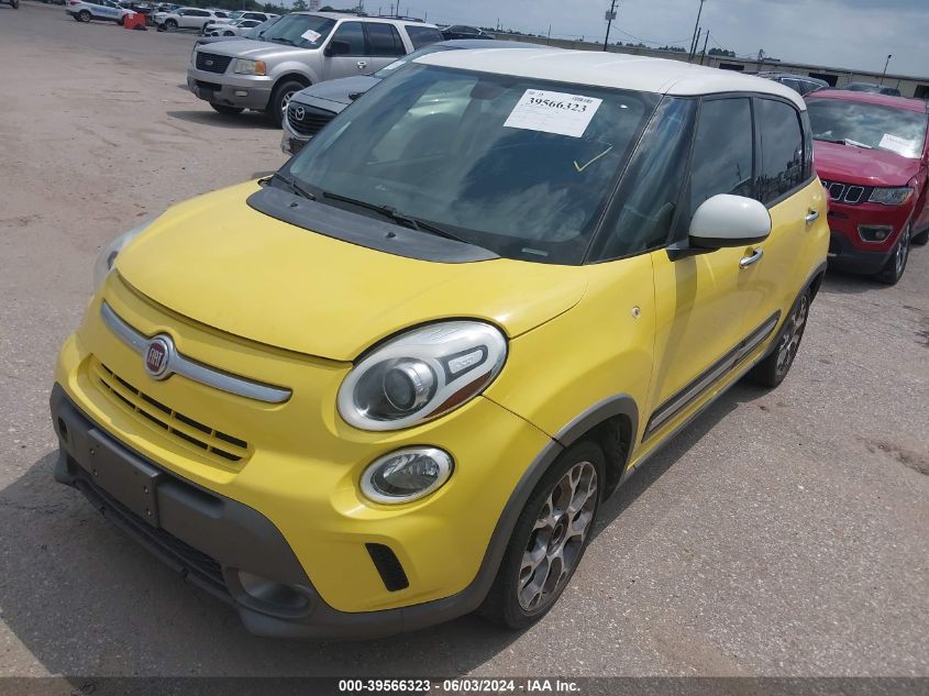 2014 Fiat 500L Trekking VIN: ZFBCFADH7EZ009978 Lot: 39566323