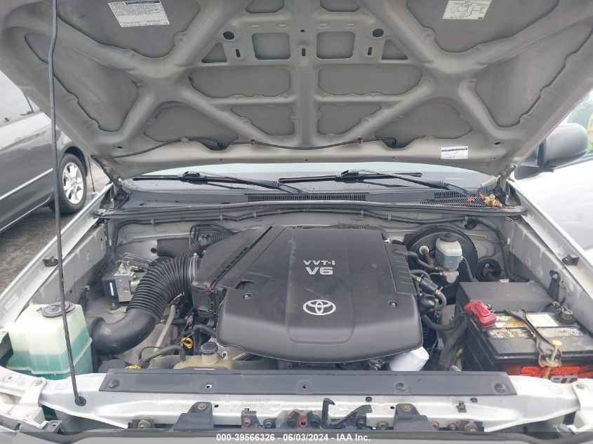 2005 Toyota Tacoma Prerunner V6 VIN: 5TEJU62N25Z089629 Lot: 39566326