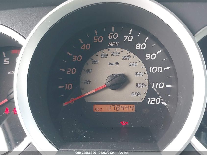 2005 Toyota Tacoma Prerunner V6 VIN: 5TEJU62N25Z089629 Lot: 39566326