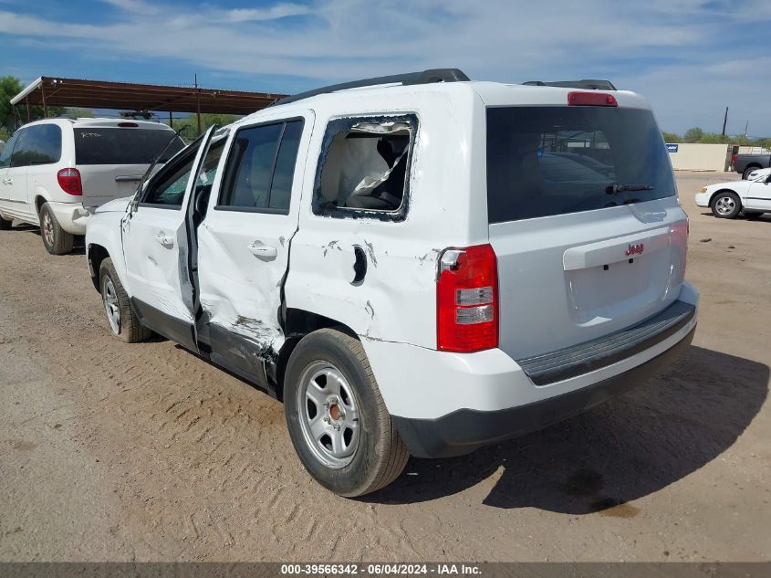 2016 Jeep Patriot Sport VIN: 1C4NJPBA0GD669793 Lot: 39566342