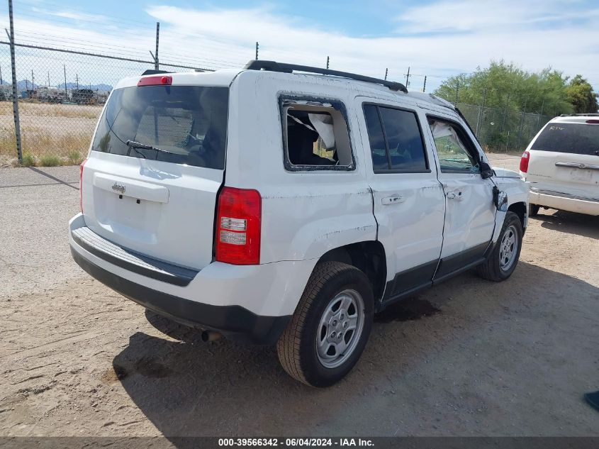 2016 Jeep Patriot Sport VIN: 1C4NJPBA0GD669793 Lot: 39566342