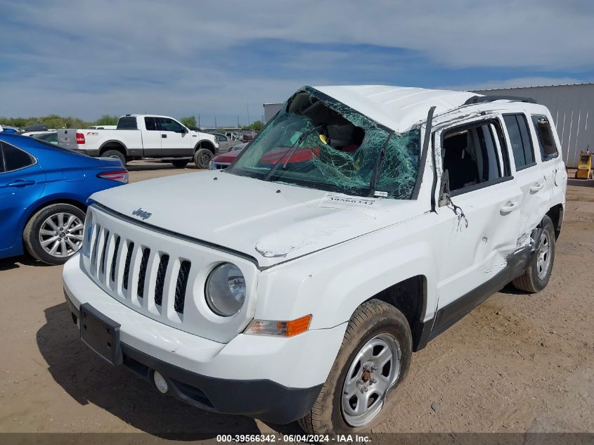 2016 Jeep Patriot Sport VIN: 1C4NJPBA0GD669793 Lot: 39566342