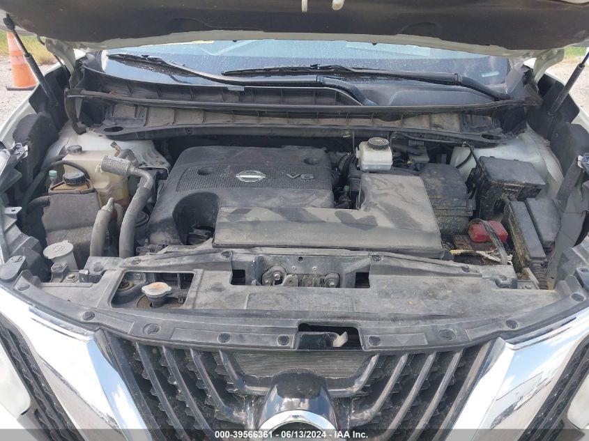 2015 Nissan Murano Sl VIN: 5N1AZ2MG5FN239208 Lot: 39566361