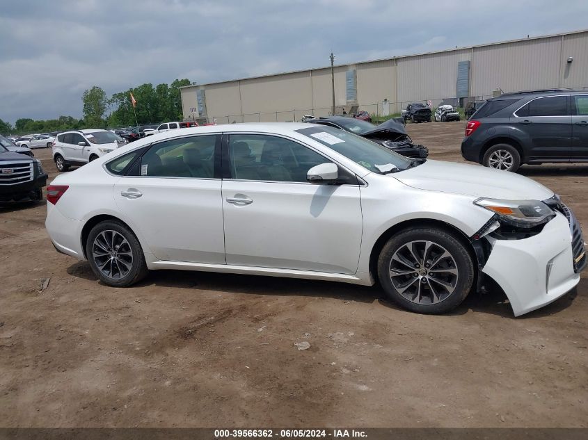 2016 Toyota Avalon Xle VIN: 4T1BK1EB4GU194632 Lot: 39566362