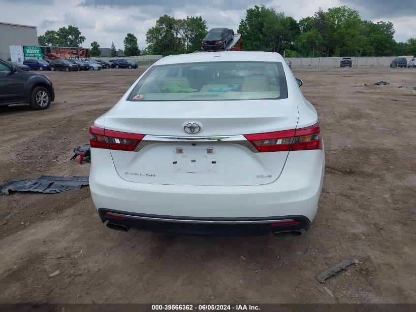 2016 Toyota Avalon Xle VIN: 4T1BK1EB4GU194632 Lot: 39566362