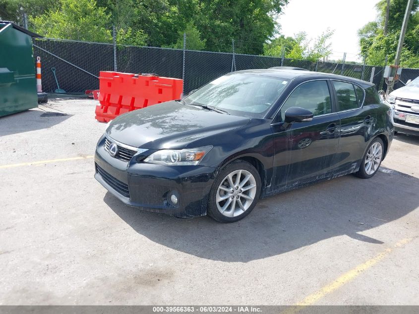 2011 Lexus Ct 200H Premium VIN: JTHKD5BH8B2025991 Lot: 39566363