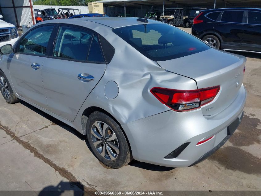 2023 Kia Rio S VIN: 3KPA24AD2PE584555 Lot: 39566368