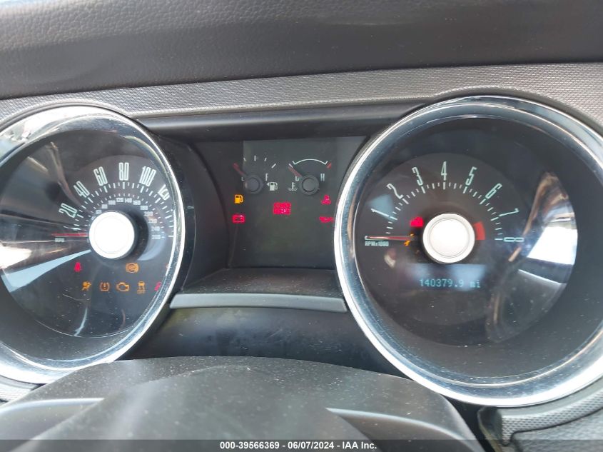 2012 Ford Mustang V6 VIN: 1ZVBP8AMXC5274332 Lot: 39566369