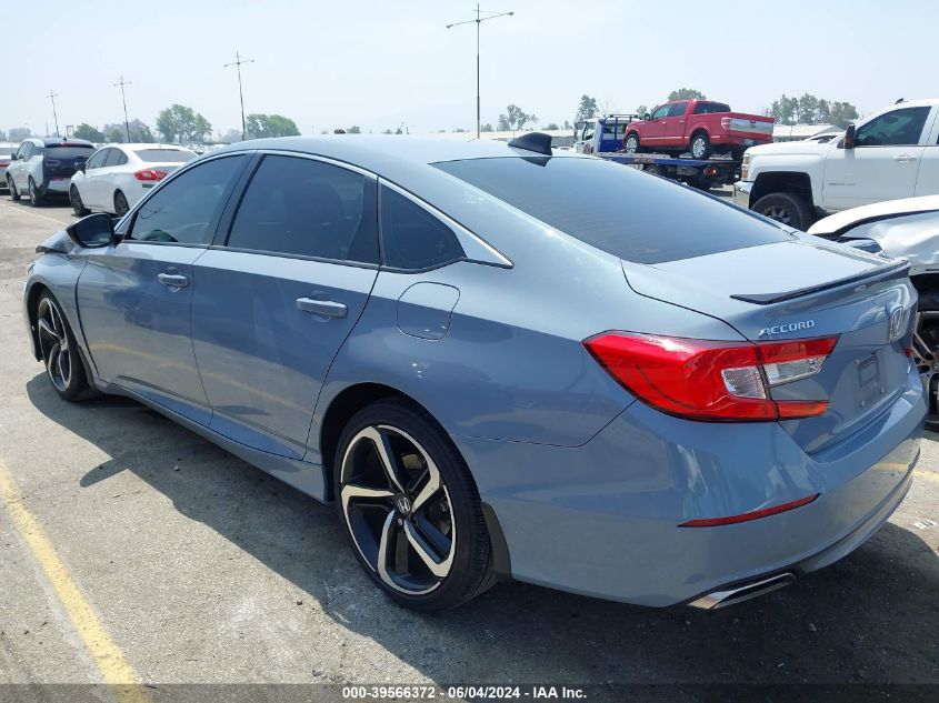 1HGCV1F34NA005808 2022 Honda Accord Sport