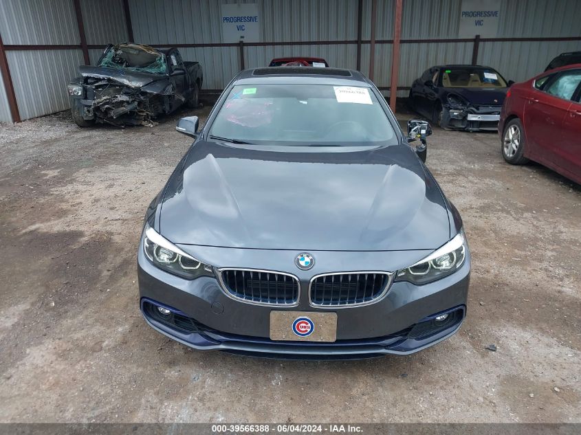 2019 BMW 440I Gran Coupe VIN: WBA4J5C54KBM66442 Lot: 39566388