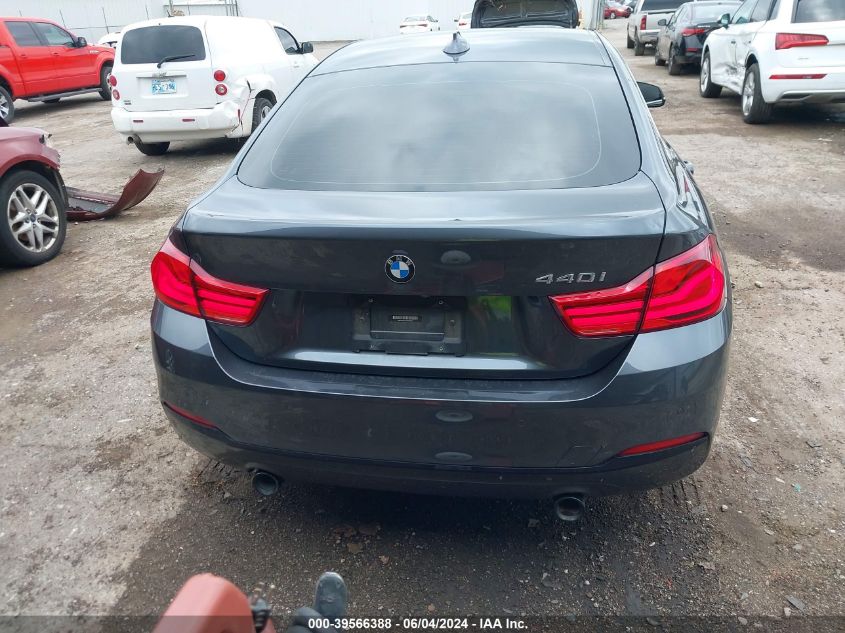 2019 BMW 440I Gran Coupe VIN: WBA4J5C54KBM66442 Lot: 39566388