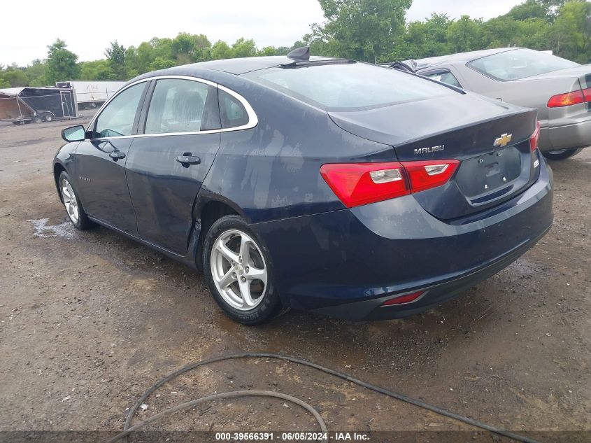 2017 Chevrolet Malibu Ls VIN: 1G1ZB5ST7HF193397 Lot: 39566391