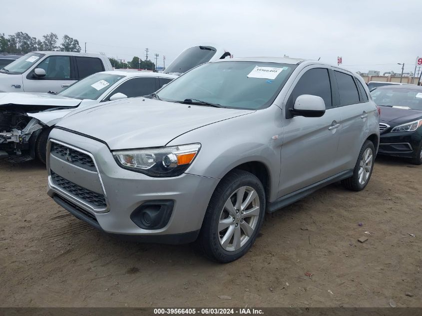 2015 Mitsubishi Outlander Sport Es VIN: 4A4AP3AU5FE019280 Lot: 39566405