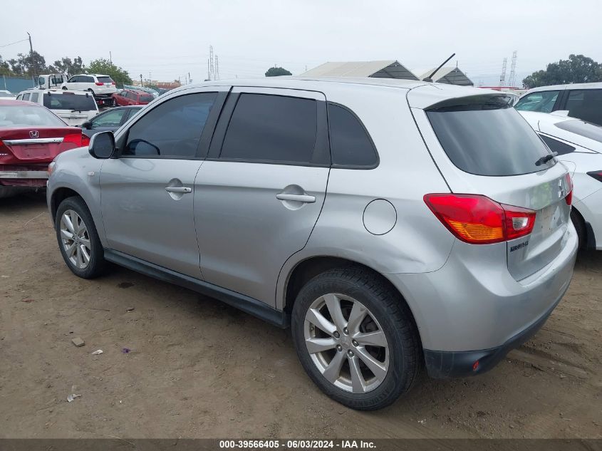 2015 Mitsubishi Outlander Sport Es VIN: 4A4AP3AU5FE019280 Lot: 39566405