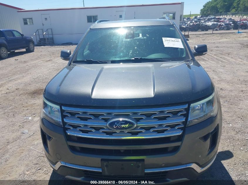 2018 Ford Explorer Limited VIN: 1FM5K8FH3JGC96776 Lot: 39566410