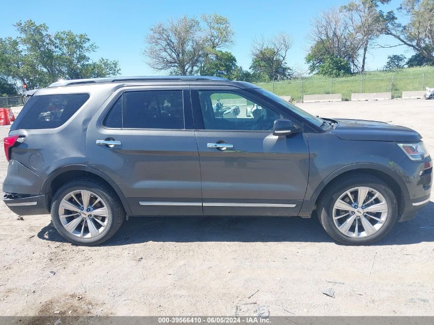 2018 Ford Explorer Limited VIN: 1FM5K8FH3JGC96776 Lot: 39566410