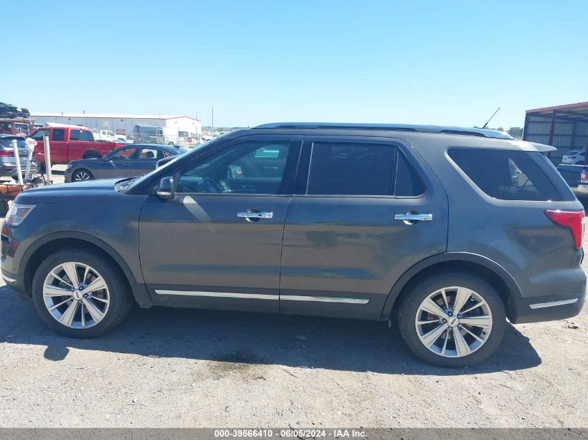 2018 Ford Explorer Limited VIN: 1FM5K8FH3JGC96776 Lot: 39566410