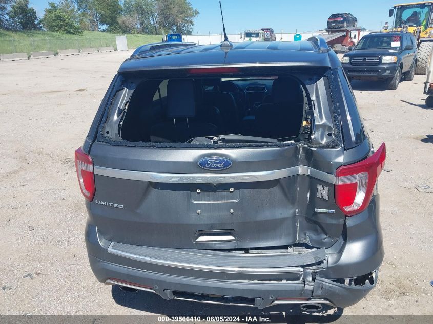 2018 Ford Explorer Limited VIN: 1FM5K8FH3JGC96776 Lot: 39566410