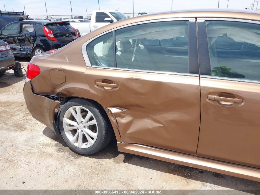 2013 Subaru Legacy 2.5I Premium VIN: 4S3BMCB61D3013991 Lot: 39566413