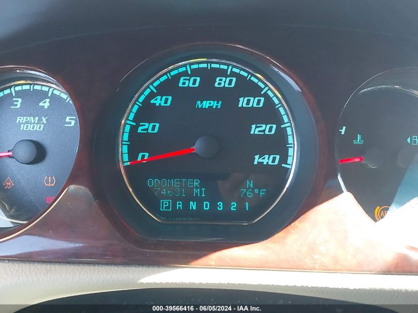 2010 Buick Lucerne Cxl Premium VIN: 1G4HJ5E12AU122234 Lot: 39566416