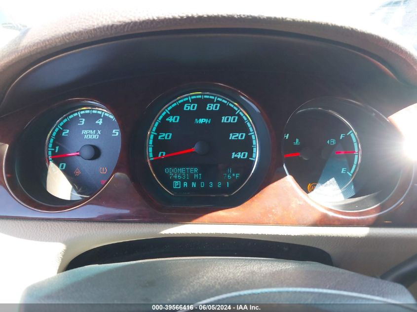 2010 Buick Lucerne Cxl Premium VIN: 1G4HJ5E12AU122234 Lot: 39566416