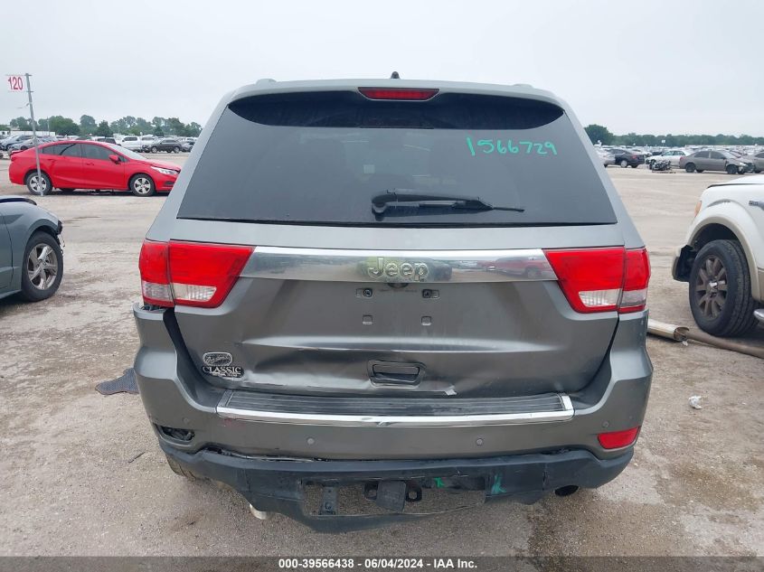 2011 Jeep Grand Cherokee Overland VIN: 1J4RS6GT6BC707569 Lot: 39566438