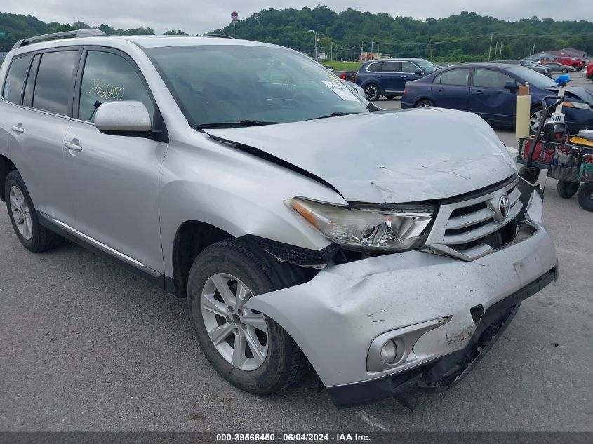 2012 Toyota Highlander Se V6 VIN: 5TDBK3EH6CS113391 Lot: 39566450