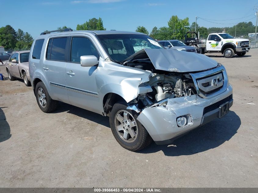 2010 Honda Pilot Touring VIN: 5FNYF4H91AB013595 Lot: 39566453