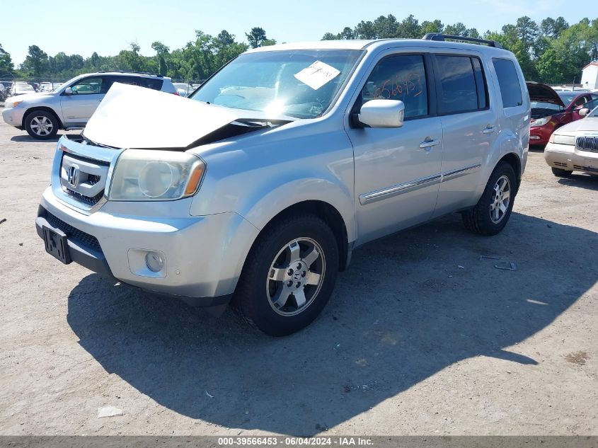 2010 Honda Pilot Touring VIN: 5FNYF4H91AB013595 Lot: 39566453