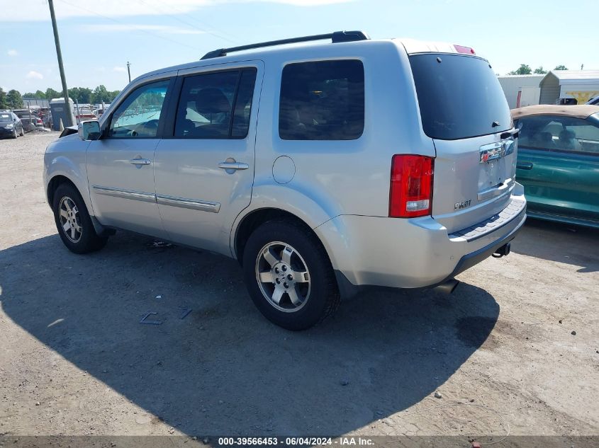 2010 Honda Pilot Touring VIN: 5FNYF4H91AB013595 Lot: 39566453