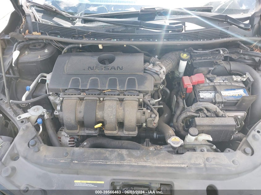 2016 Nissan Sentra Sv VIN: 3N1AB7AP9GY282760 Lot: 39566463