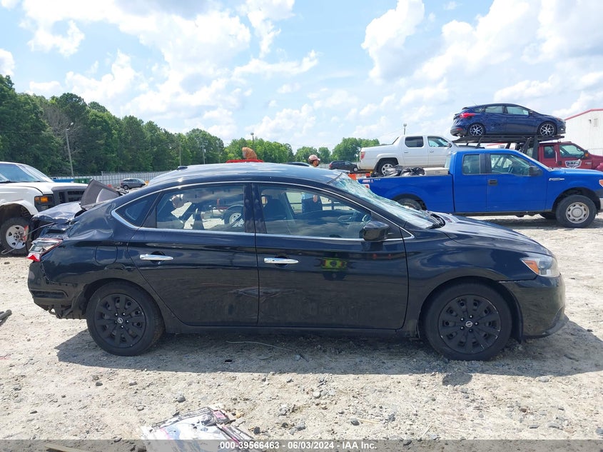 2016 Nissan Sentra Sv VIN: 3N1AB7AP9GY282760 Lot: 39566463
