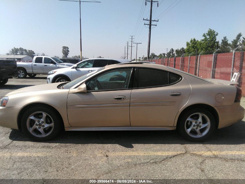 2004 Pontiac Grand Prix Gtp VIN: 2G2WR544441325484 Lot: 39566474