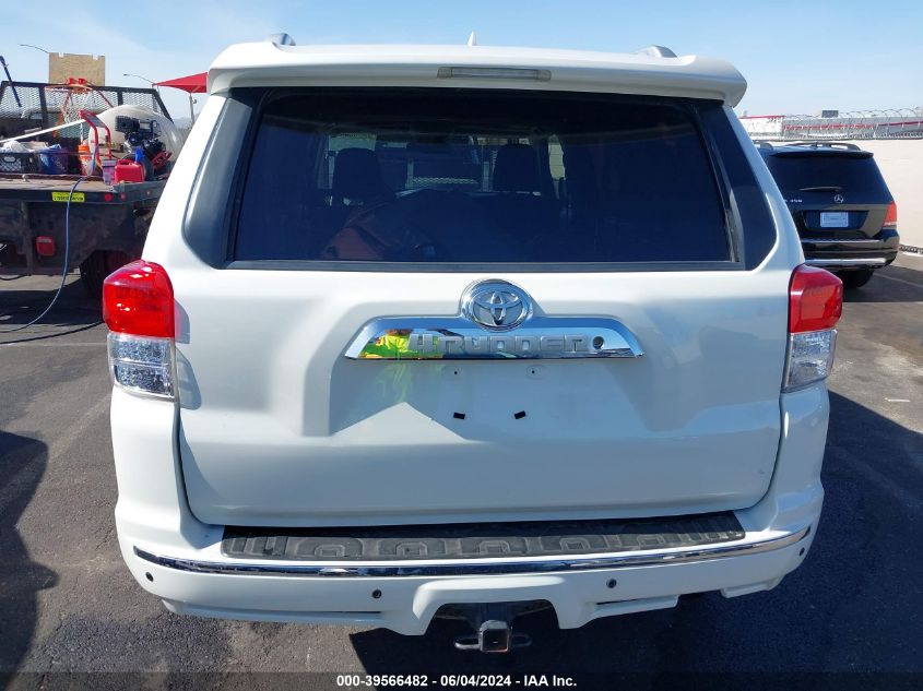 2013 Toyota 4Runner Sr5 VIN: JTEZU5JR0D5059138 Lot: 39566482