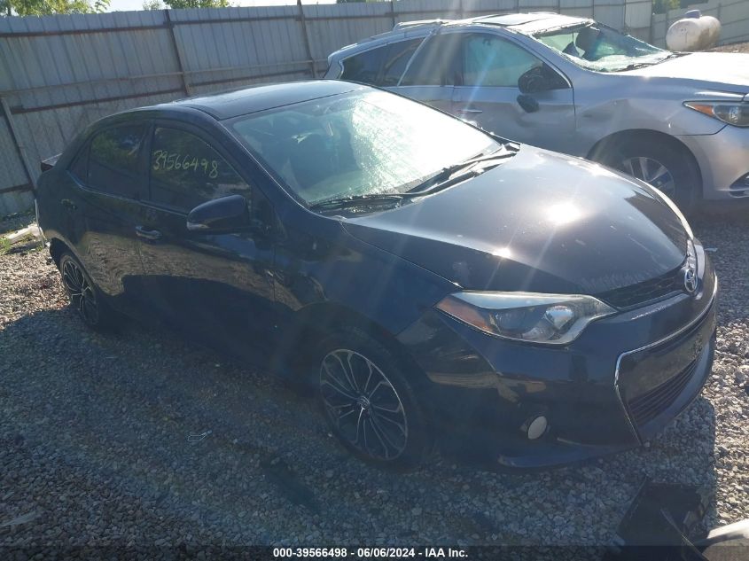 2015 Toyota Corolla L/Le/Le Pls/Prm/S/S Pls VIN: 2T1BURHE7FC241134 Lot: 39566498