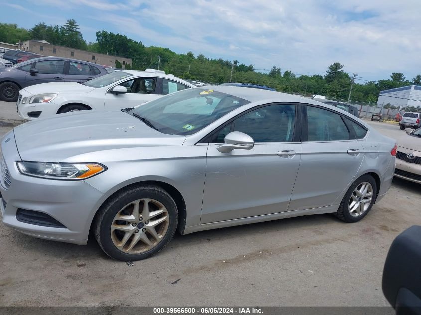 2013 Ford Fusion Se VIN: 3FA6P0HR6DR315809 Lot: 39566500