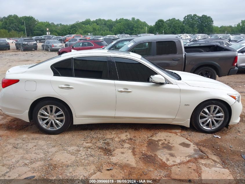 2017 Infiniti Q50 3.0T Premium VIN: JN1EV7AR7HM834917 Lot: 39566519