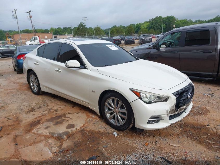 2017 Infiniti Q50 3.0T Premium VIN: JN1EV7AR7HM834917 Lot: 39566519