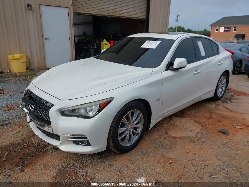 2017 Infiniti Q50 3.0T Premium VIN: JN1EV7AR7HM834917 Lot: 39566519