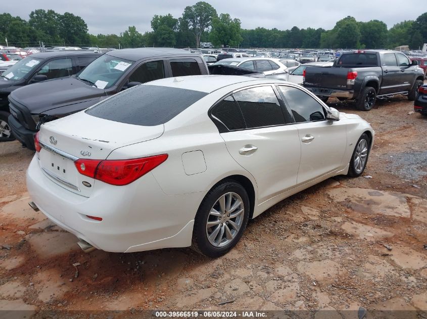 2017 Infiniti Q50 3.0T Premium VIN: JN1EV7AR7HM834917 Lot: 39566519