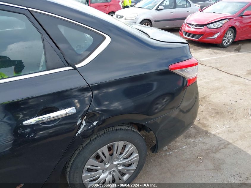 2014 Nissan Sentra S VIN: 3N1AB7AP8EY208985 Lot: 39566531