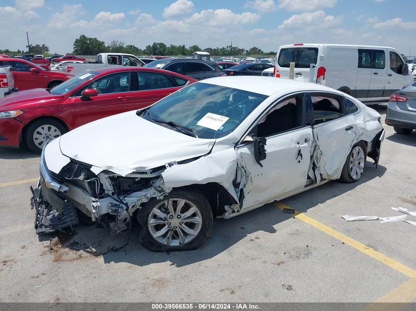 2020 Chevrolet Malibu Fwd Lt VIN: 1G1ZD5ST1LF033633 Lot: 39566535