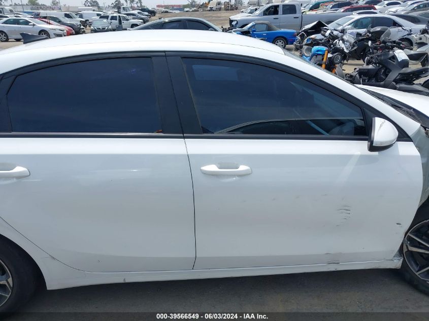 2022 Kia Forte Lxs VIN: 3KPF24AD7NE503990 Lot: 39566549