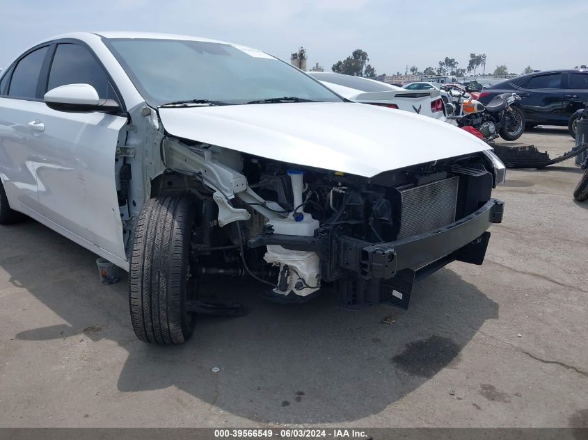 2022 Kia Forte Lxs VIN: 3KPF24AD7NE503990 Lot: 39566549