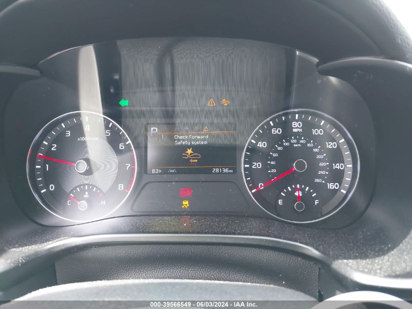 2022 Kia Forte Lxs VIN: 3KPF24AD7NE503990 Lot: 39566549