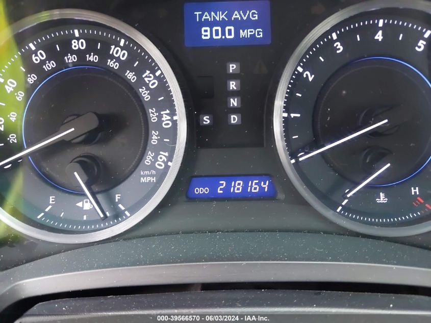 2011 Lexus Is 250 VIN: JTHBF5C23B2100455 Lot: 39566570