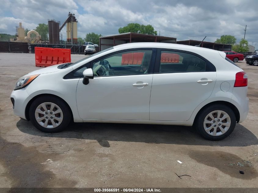 2013 Kia Rio Lx VIN: KNADM5A37D6224314 Lot: 39566591